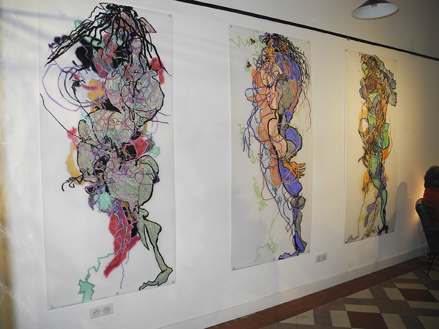 Géantes à la Galerie A P / 1-12-2016