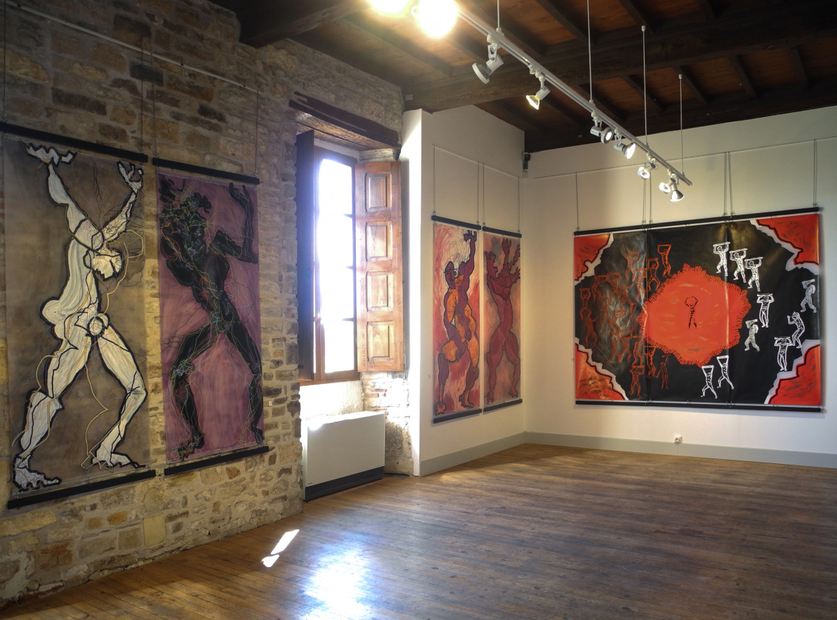 Exposition au Musée d'art Moderne de Cordes sur Ciel ( Tarn ) du 12 mai au 2 juillet