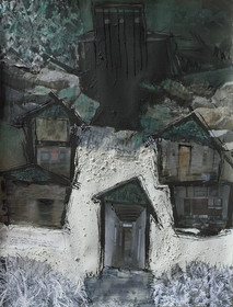 A L'OMBRE DU CHÂTEAU ( d'Après Kafka )