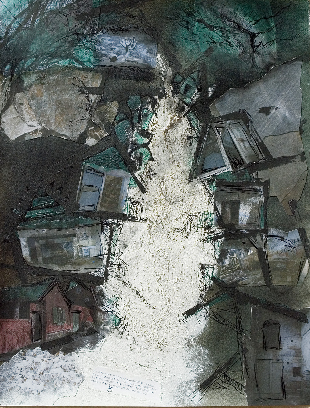 A L'OMBRE DU CHÂTEAU ( d'Après Kafka )