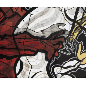 COUPLE COLONNE n° 26   CHIARAdétail de la colonne320 x 180encres acryliques sur film polyester20 - 05 - 2024