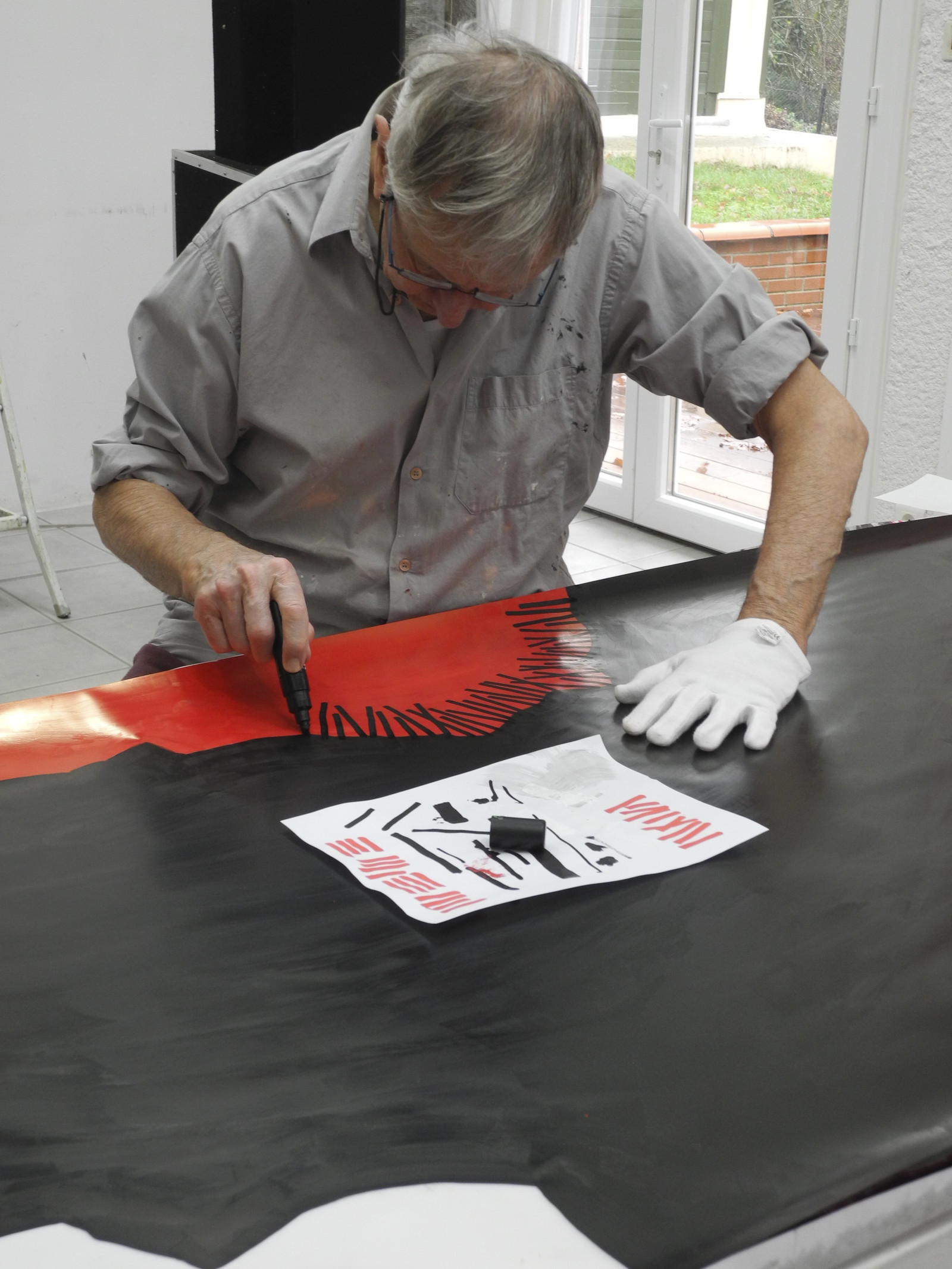 GRAND TRIPTYQUE n° 10 - ATLANTES : LUI, LES AUTRES