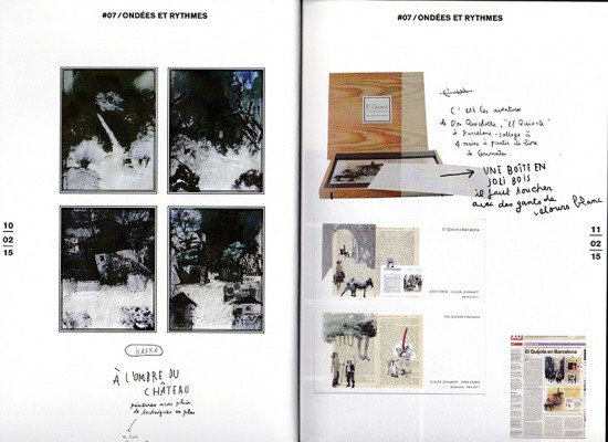 Revue AaOo n°7Sang d'EncreDouble page intérieure