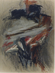 DE SARAGOSSE A BURGOS craies grasses, mines, papier65 x 501  90