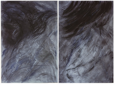 poèmes d'amour du VI° DALAÏ LAMALA PLUIE DE LA VIE 75 X 110 deux fois3  85