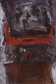 FATUM 1acrylique, terres, oxydes, marbre, toile205 x 1406  91