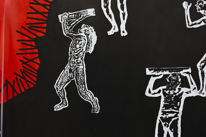 GRAND TRIPTYQUE n° 10 - ATLANTES : LUI, LES AUTRES