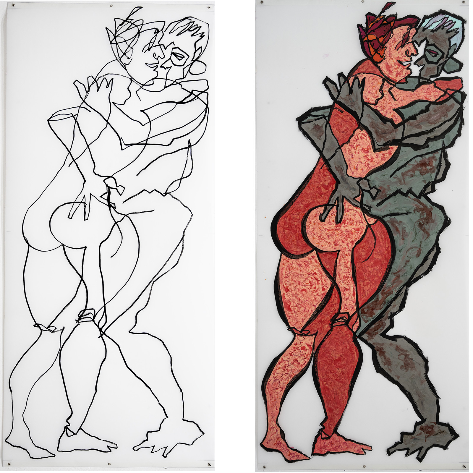 COUPLE COLONNE n° 13   ANNIE