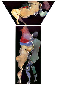 035 COUPLE COLONNE EN ECHO-FAB- NEURONAL