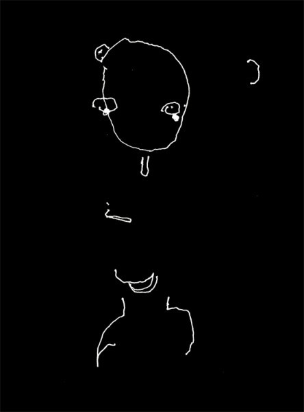 Mon second portrait, par ROBERT, aveugle de naissance11 - 2009