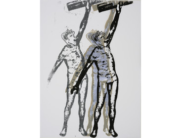 ATLANTES - LINO GRAVURES40 x 30     04 - 2019