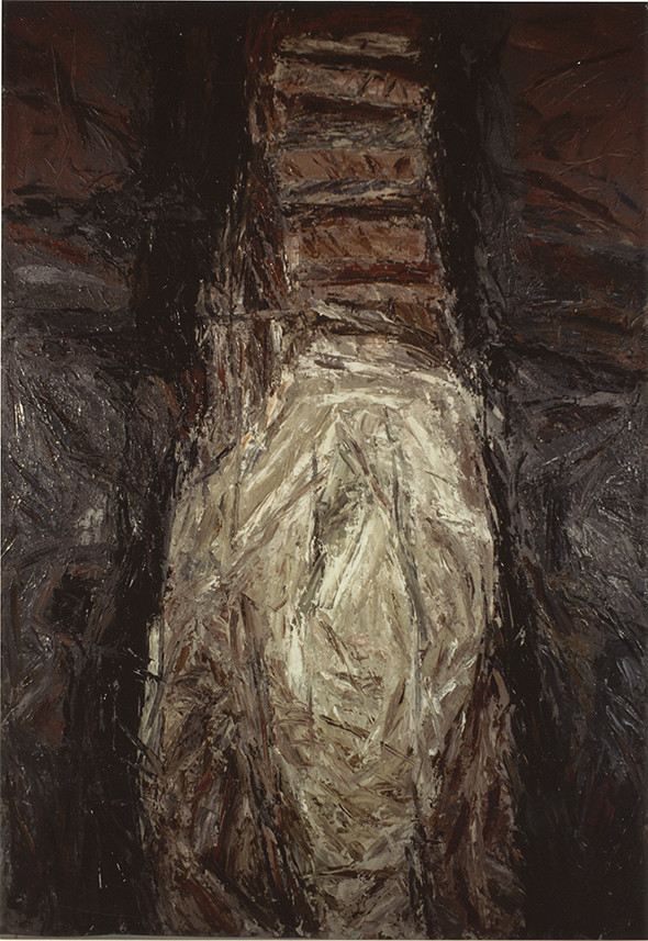 ROSA NEGRA 44acrylique et terres sur toile200 x 13511  90