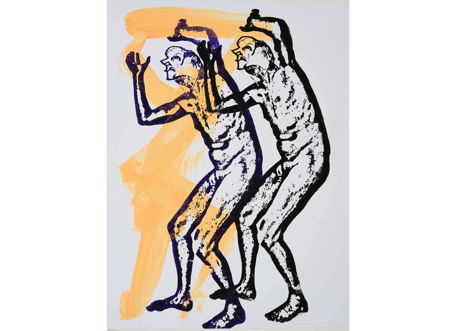 ATLANTES - LINO GRAVURES40 x 30     04 - 2019