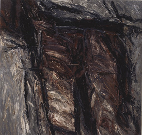 ROSA NEGRA 23100 x 100terre, pigments, acrylique sur toile9  90