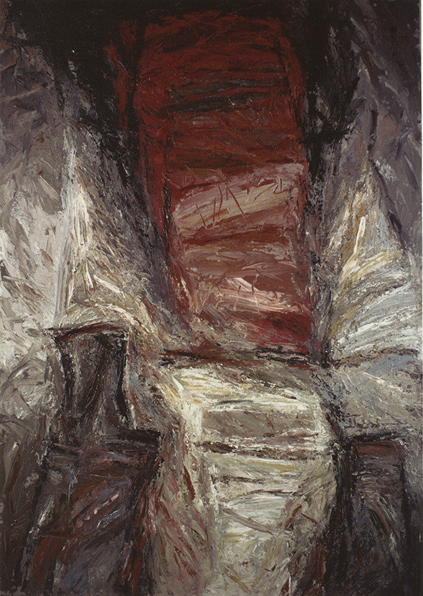 ROSA NEGRA 43acrylique et terres sur toile200 x 13511  90