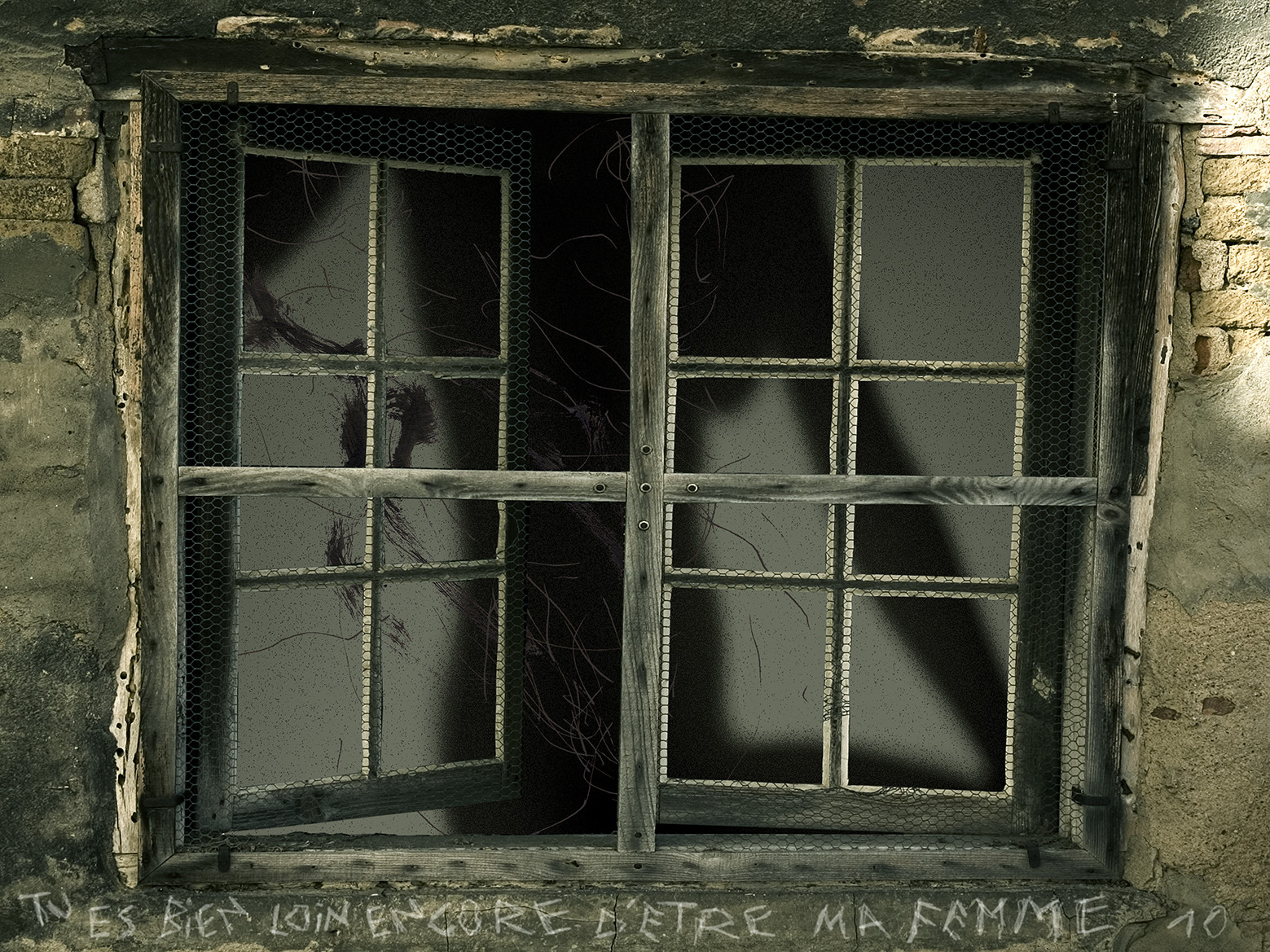 Tu es bien loin encore d'être ma femme