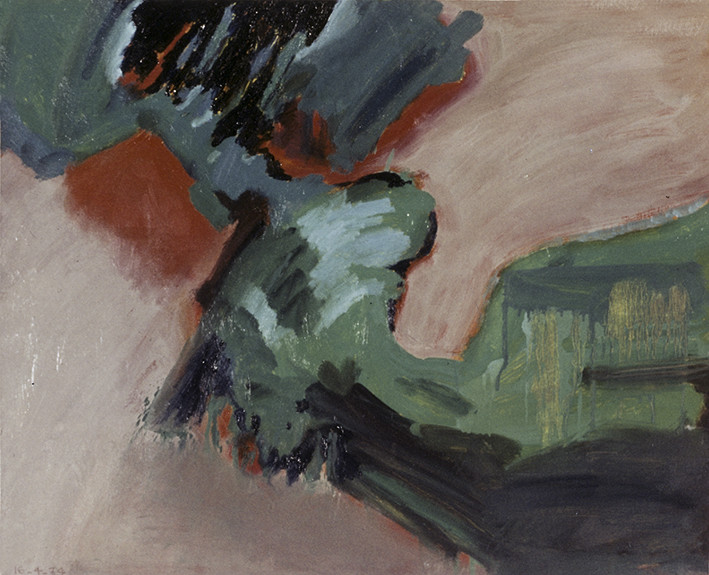 S.T - huile sur contreplaqué - 73 x 100 - 4 74