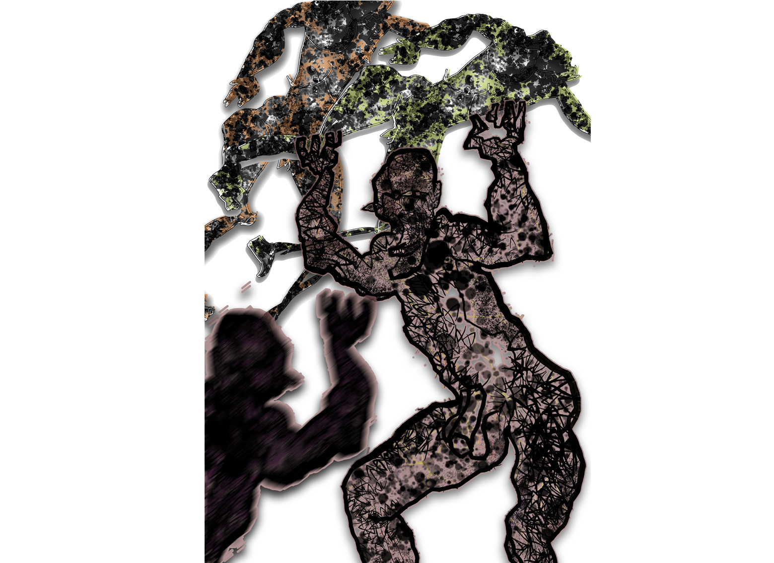 LES GÉANTES RENCONTRENT LES ATLANTES