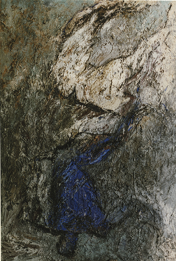 DA PONTE 1acrylique, terre, pigments, marbre, toile150 x 10011  92 - 6  93