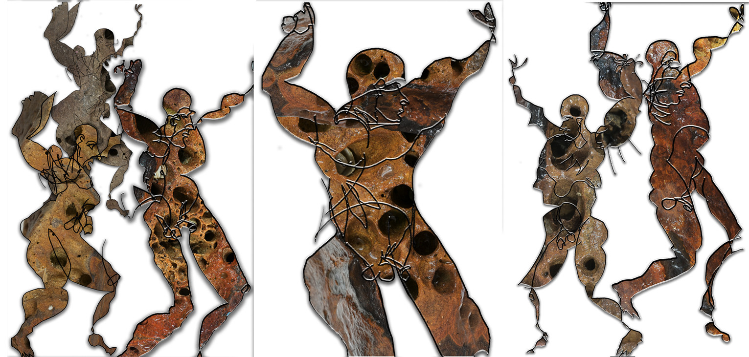 TRIPTYQUE ATLANTE n° 15  ROB