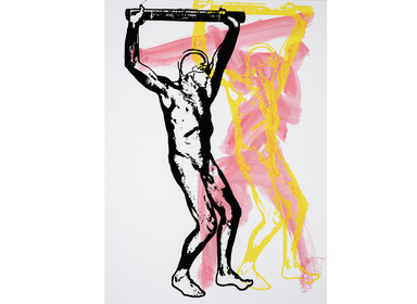 ATLANTES - LINO GRAVURES40 x 30     04 - 2019