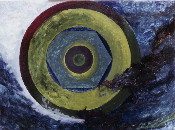 VOYAGE - huile sur carton - 50 x 65 - 5 70 - 2