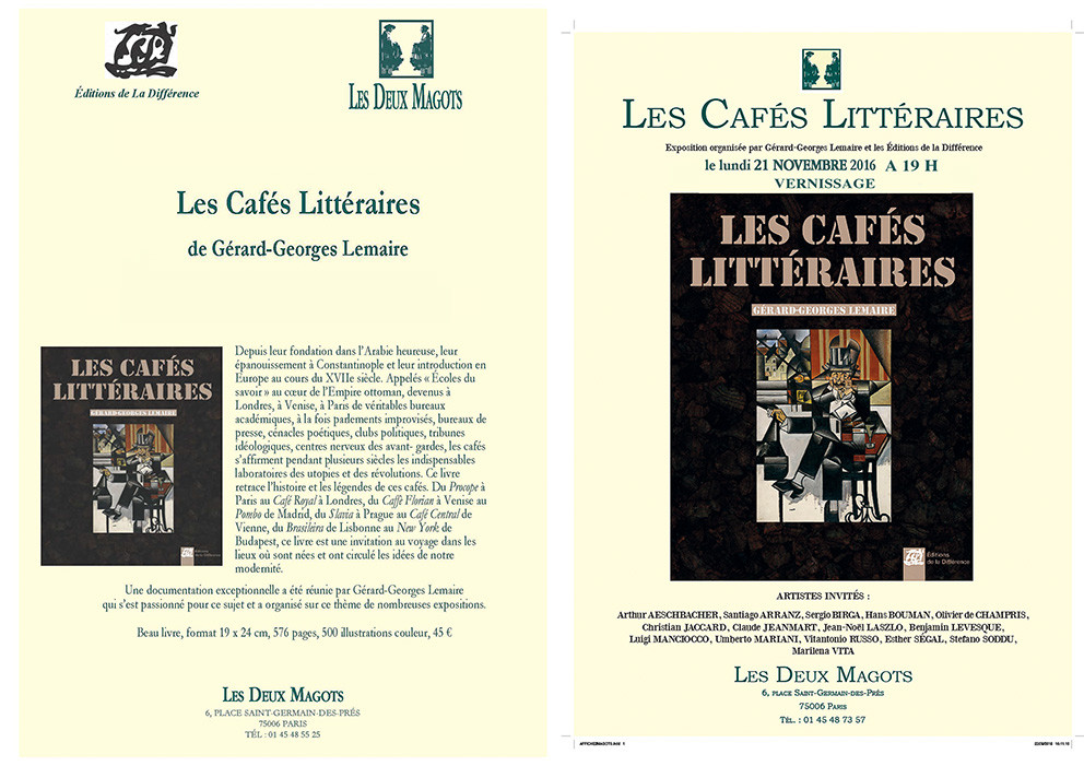 LES CAFES LITTERAIRES