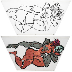 COUPLE COLONNE n° 13   ANNIE