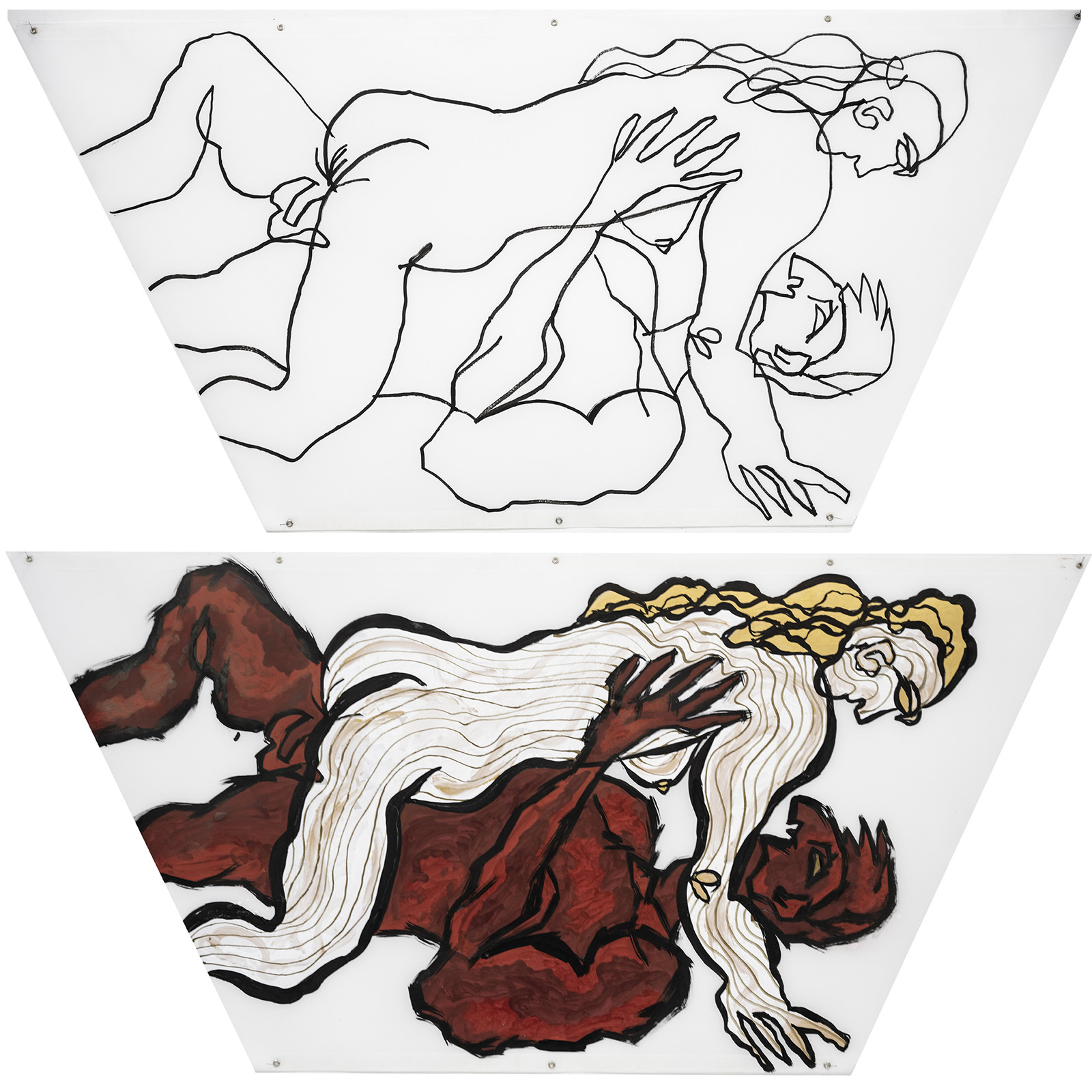 COUPLE COLONNE n° 26   CHIARA