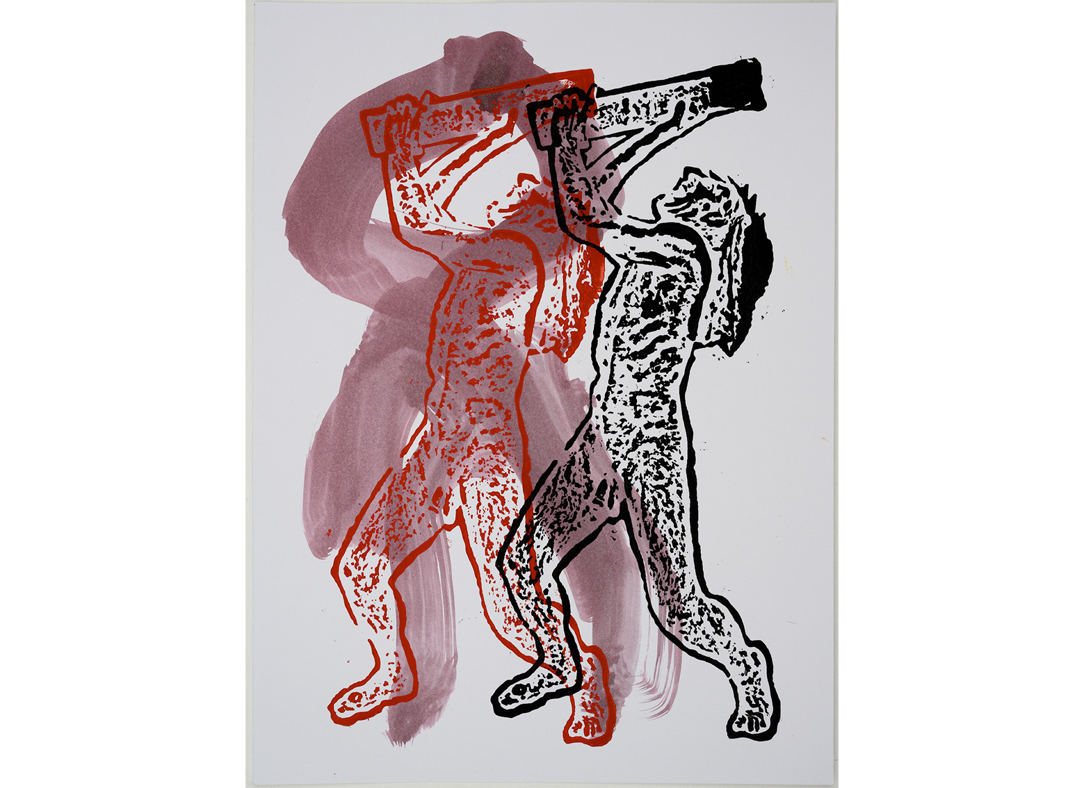 ATLANTES - LINO GRAVURES40 x 30     04 - 2019