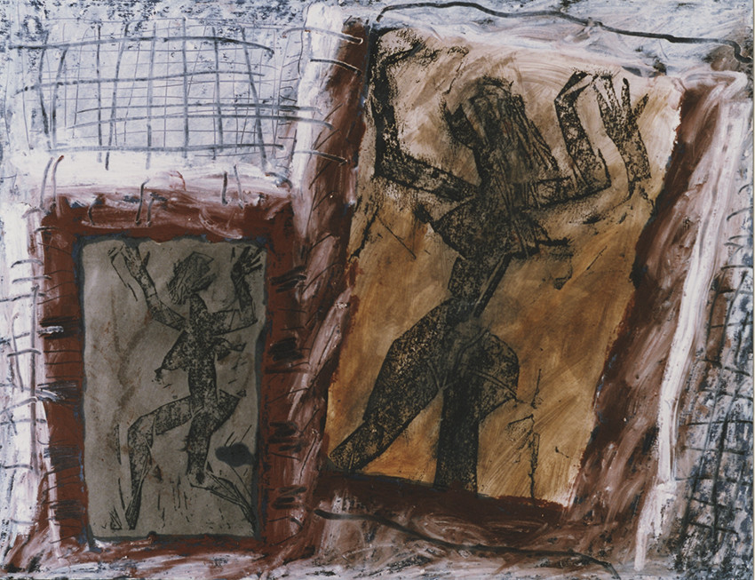 ERRANCEbâtons à l'huile16 1  94 (1)50 x 65