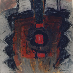 DE SARAGOSSE A BURGOS 14acrylique, terre, pigment, toile100 x 1005  90