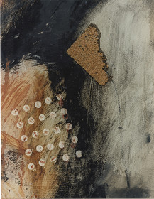 PALIMPSESTEacrylique, marbre, terrepapier réemploi32 x 255  5  97 ( 3 )