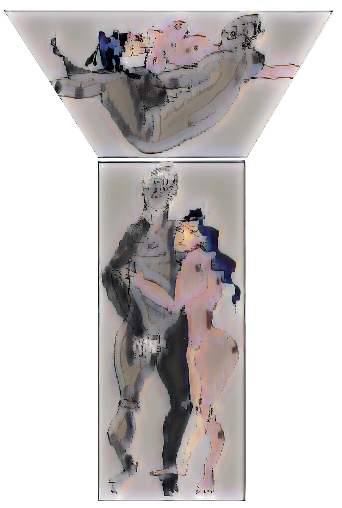 105- COUPLE COLONNE EN ECHO NEURONAL