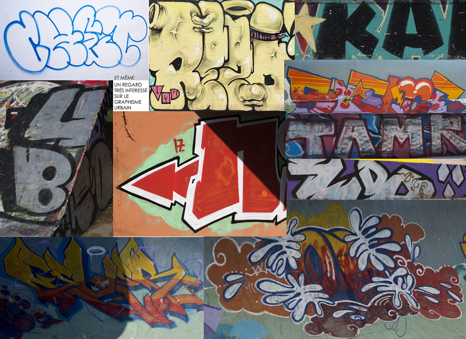 REFERENCE AU GRAPHISME URBAIN