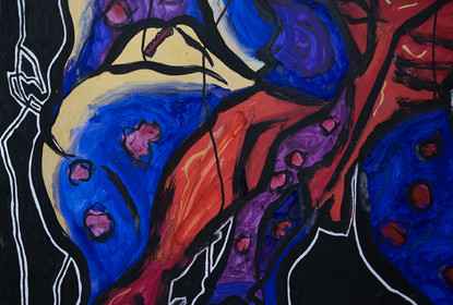 COUPLE COLONNE n° 25   JEANNE