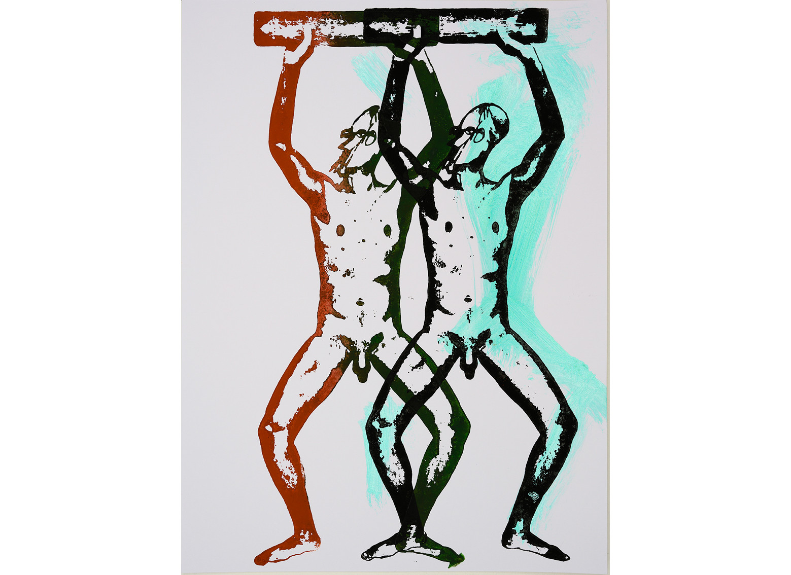 ATLANTES - LINO GRAVURES40 x 30     04 - 2019