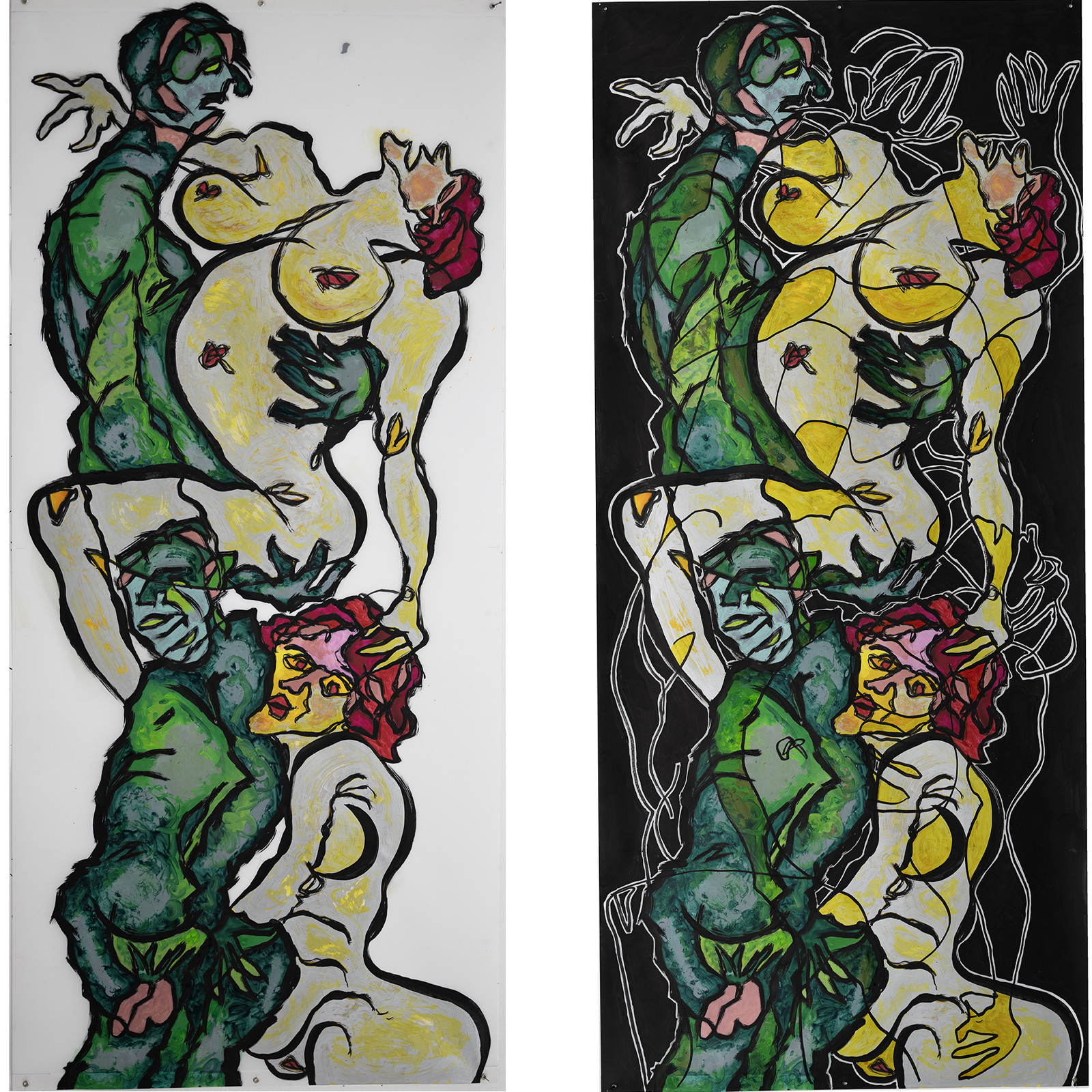 COUPLE COLONNE  n° 20   DOMINIQUE