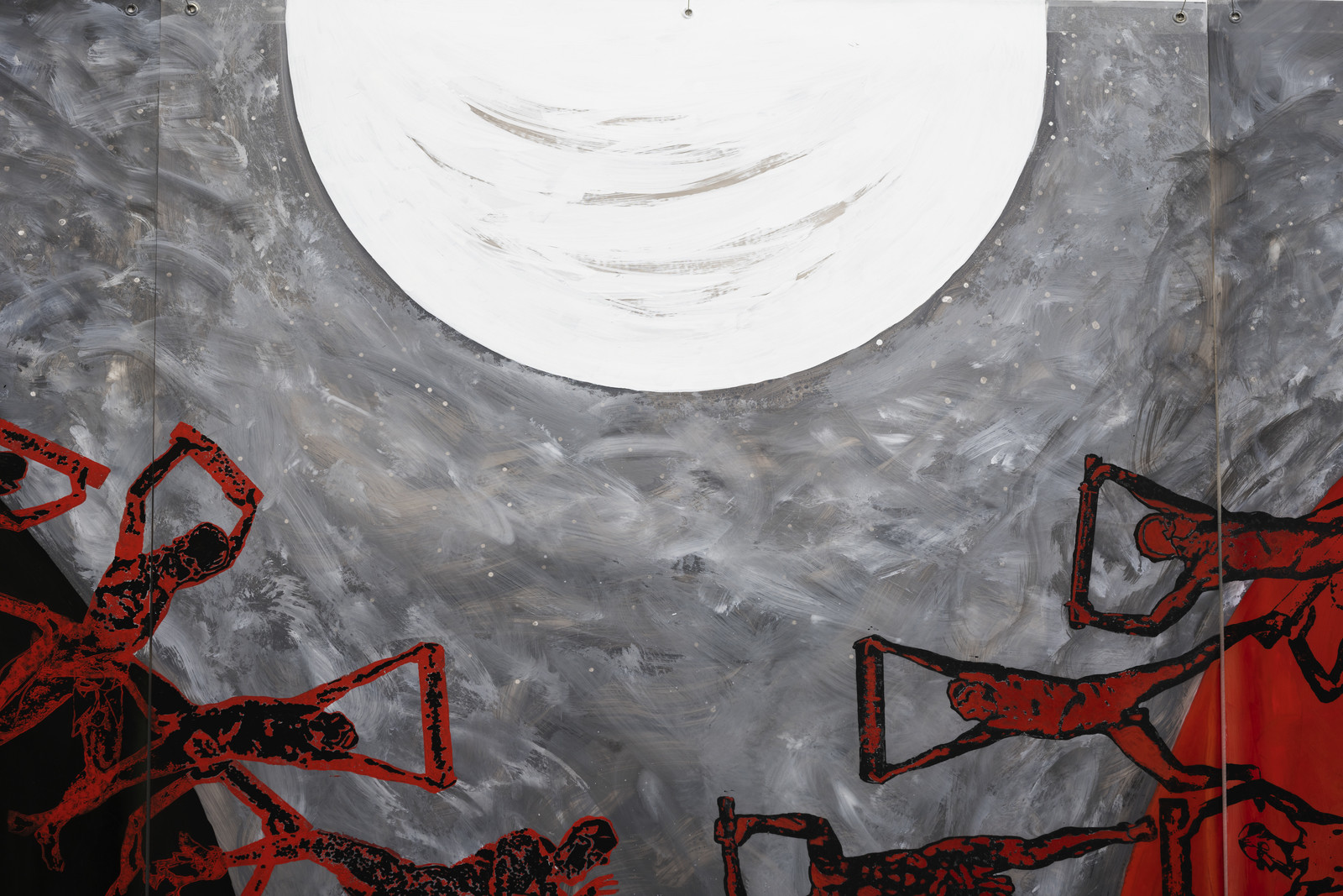 GRAND TRIPTYQUE n° 9   ATLANTES ET COSMOS