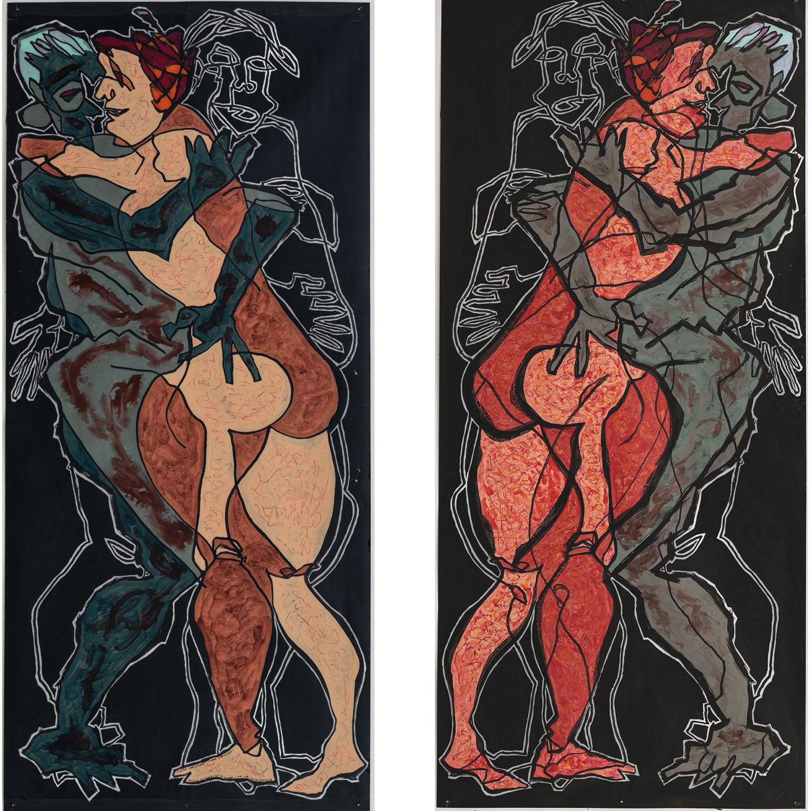 COUPLE COLONNE n° 13   ANNIE