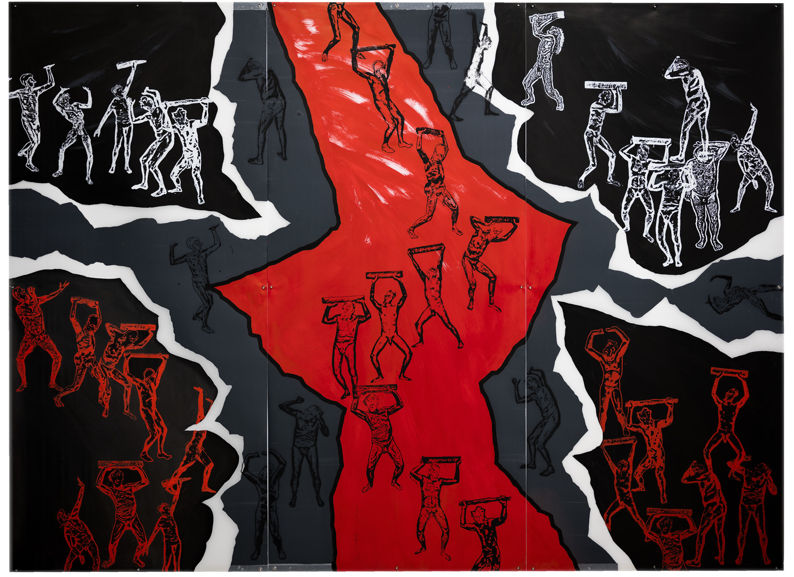 GRAND TRIPTYQUE - 5 - LE CARREFOUR DES ATLANTES