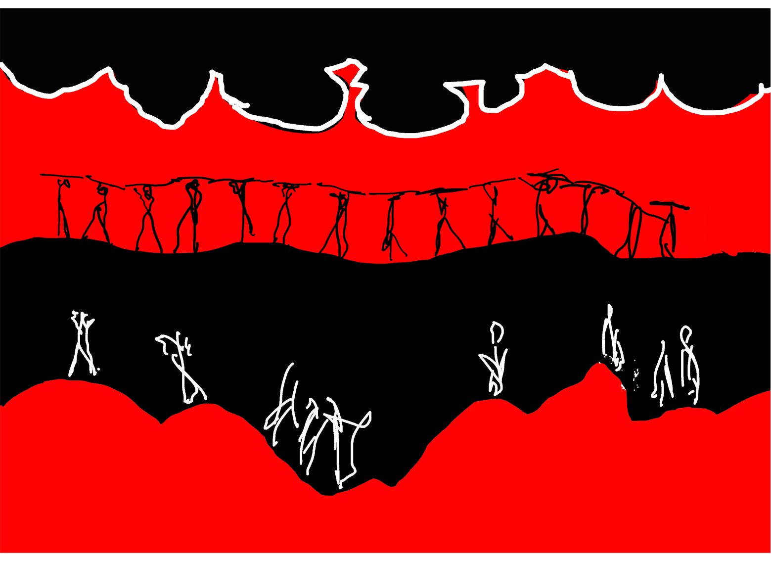 GRAND TRIPTYQUE - 4 : LA MARCHE DES ATLANTES