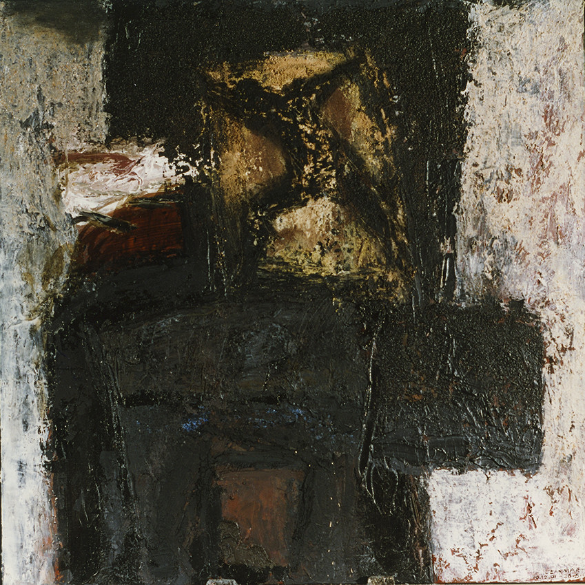 FATUM 4acrylique, terre, pigments, oxydes, toile100 x 1005  93