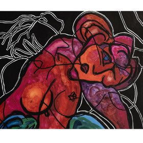 COUPLE COLONNE n° 29   Isabelle G