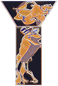 037 COUPLE COLONNE EN ECHO-FAB- NEURONAL