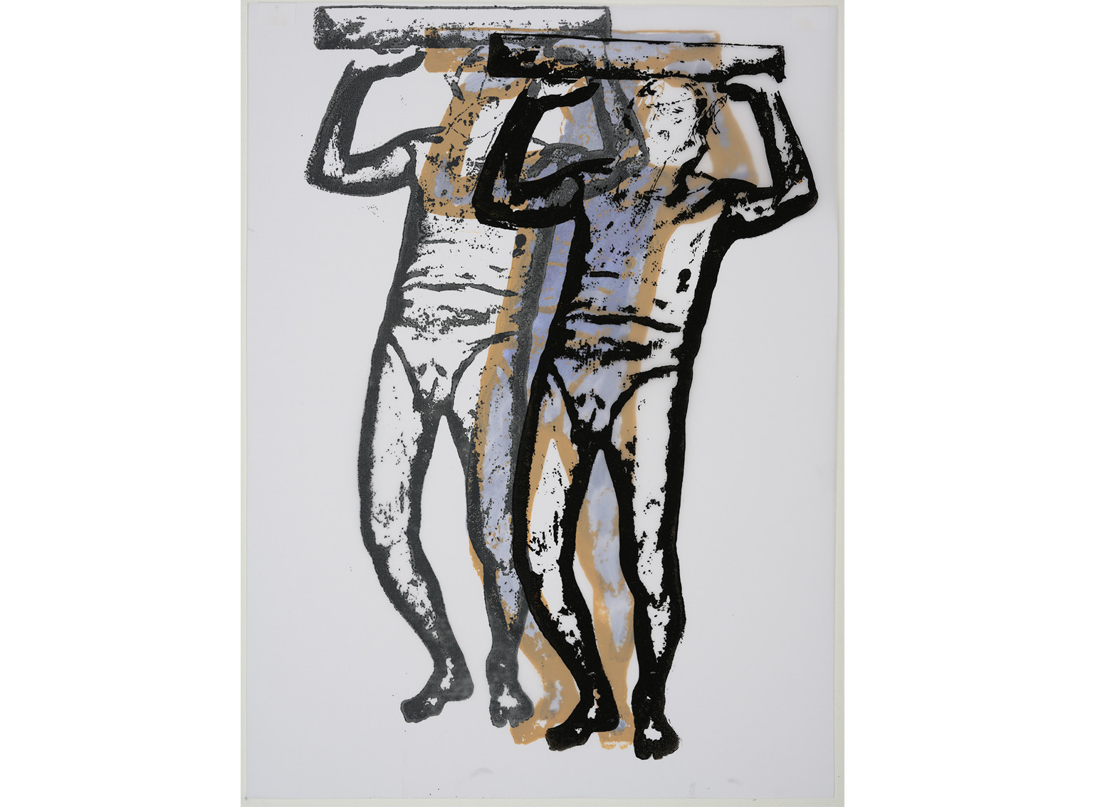 ATLANTES - LINO GRAVURES40 x 30     04 - 2019Le nombre de tirage pour chaque Atlantevarie de 4 à 14 selon les idées de compositions,de mouvement et de superpositionDans ce dossier j'ai choisi de n'en montrer que 4 par Atlantepour ne pas alourdir la lecture