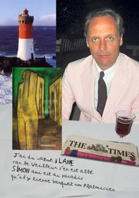 Hommage à Simon LANE, écrivain Anglais, décédé en 2012Image parue en 2013 dans les Lettres Françaises