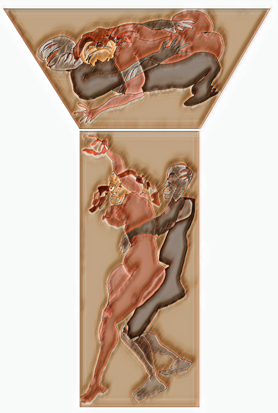 82 -COUPLE EN ECHO- FRANÇOISE  F- NEURONAL