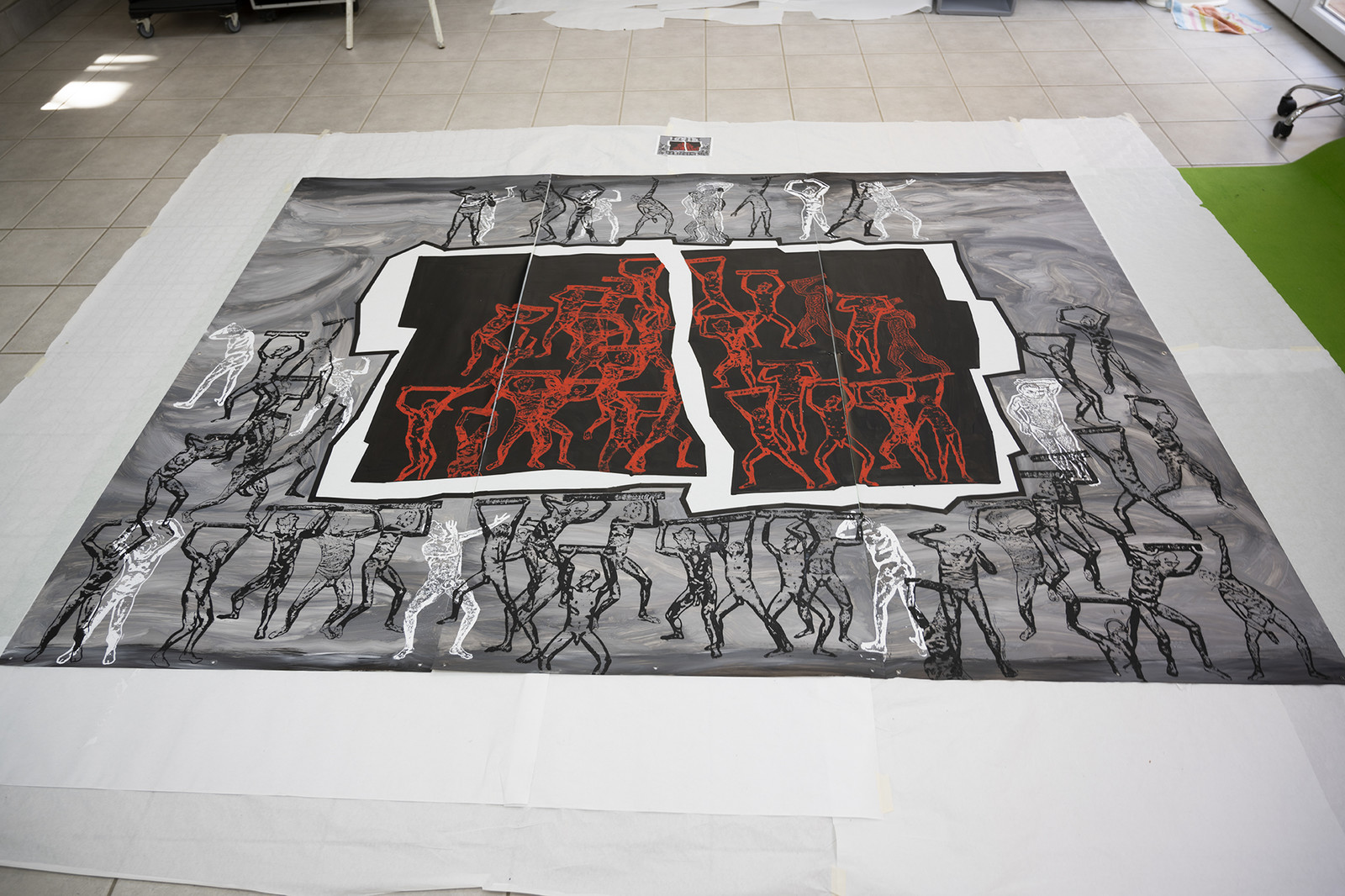 GRAND TRIPTYQUE - 8 - ATLANTES ET POUVOIR