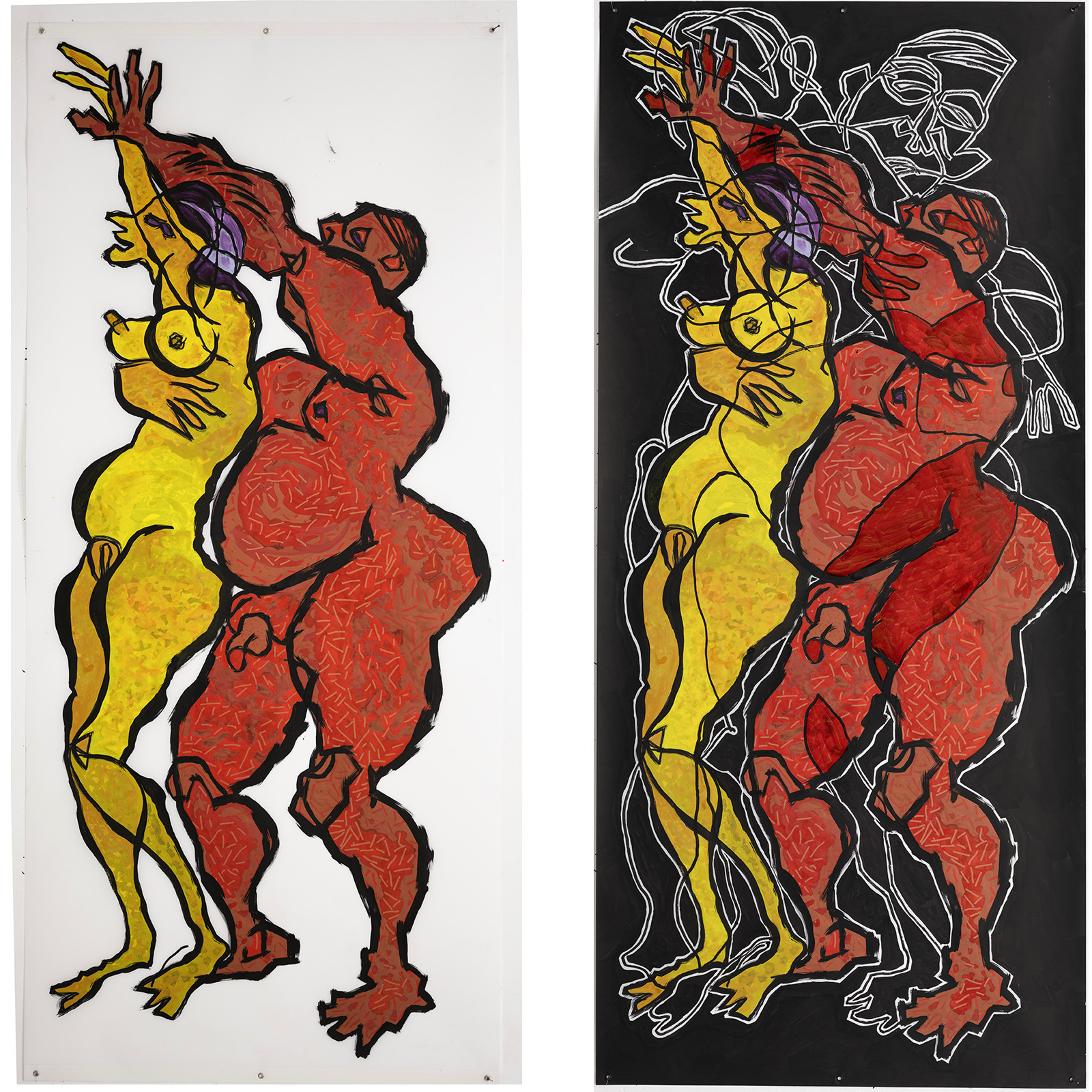 COUPLE COLONNE n° 22   D + M